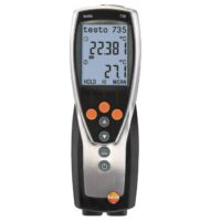 testo 735-1 - temperature measuring instrument (3-channel)