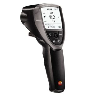 Testo 835-H1 - Infrared thermometer with surface moisture measurement