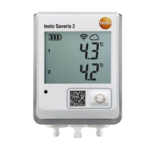 Testo Saveris 2-T2 -WiFi data logger with display and 2 connections for NTC temperature probes