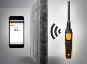 testo 605i - Thermohygrometer operated via smartphone