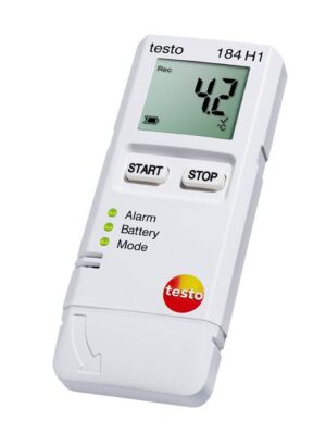 testo 184 H1 - Air humidity and temperature data logger for transport monitoring