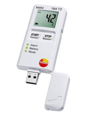 testo 184 T2 - Temperature data logger for transport monitoring