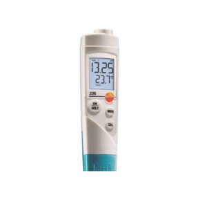 Testo 206-pH1 - pH/temperature measuring instrument for liquids