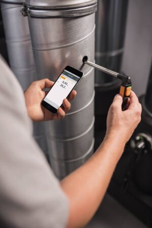 testo 405 i - thermal anemometer with smartphone operation