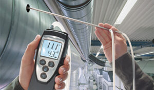 Testo 512 - Pressure and flow velocity measuring instrument