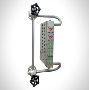 Bi-Color Multi Port Level Gauge - TBLG