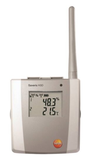 Testo Saveris H3 D - 2-channel temperature/humidity radio probe, with display