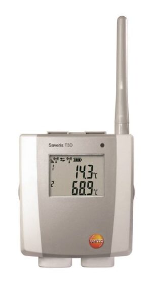 Testo Saveris T3 D - 2-channel temperature radio probe, including display