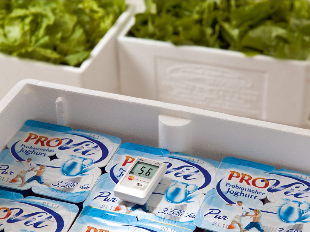 Testo Food storage temperature